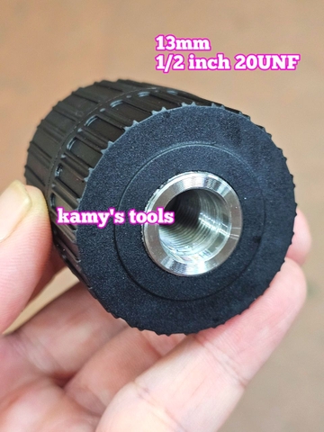 Đầu kẹp mũi khoan tự động auto lock 13mm răng 13mm 1/2 inch 20unf 2mm-13mm, đầu khoan
