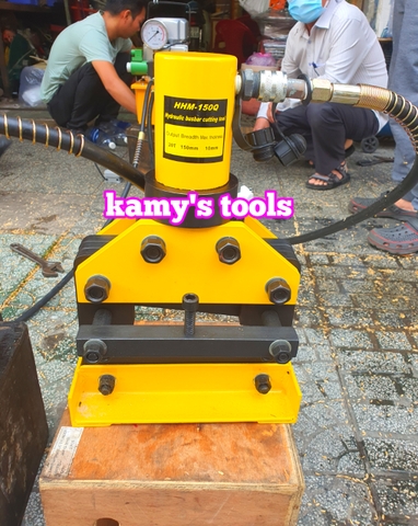 Máy cắt thanh cái đồng thủy lực 20 tấn 150mm TLP HHM-150Q