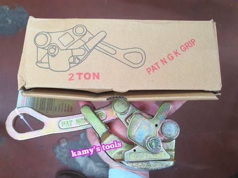 Cóc kẹp cáp 2 tấn kẹp cáp 4mm-22mm Pat Ngk