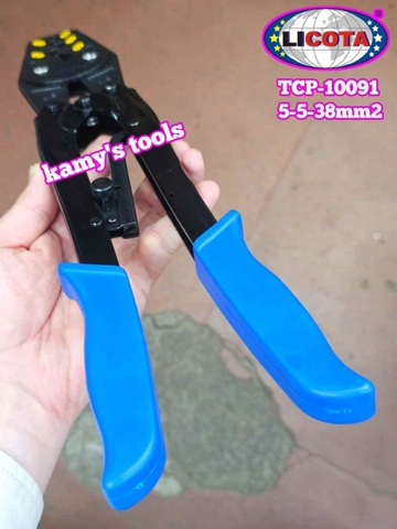 Kìm bấm cos Licota TCP-10081 dài 375mm 5.5-38mm2