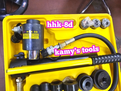 Dụng cụ đột lỗ tôn thủy lực TLP HHK-8D 11 tấn 22mm-60mm