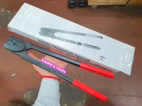 Kìm bấm kẹp bọ đai sắt đai thép 16mm 19mm Ybico C3125 C3126 cán dài 14 inch 350mm logo dập nỗi chính hãng