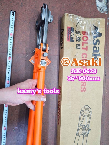 Kìm cộng lực cắt sắt kẽm Asaki 36 inch 900mm AK-0628 cắt 3-12mm