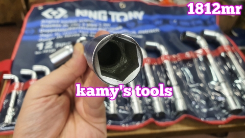 Bộ cần ống điếu 12 chi tiết 8-24mm Kingtony model 1812MR