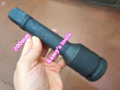 Cần nối khúc nối tuýp 1 inch dài 4 inch 105mm 6 inch 150mm 8 inch 200mm thép đen cao cấp