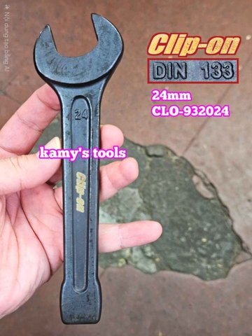 Cờ lê miệng đóng 24mm DIN133 Clip-On CLO-932024