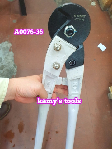 Kìm cắt cáp thép dài 36 inch 900mm C-mart A0076-36, kéo cắt cáp thép lõi bố cáp thép trần acsr