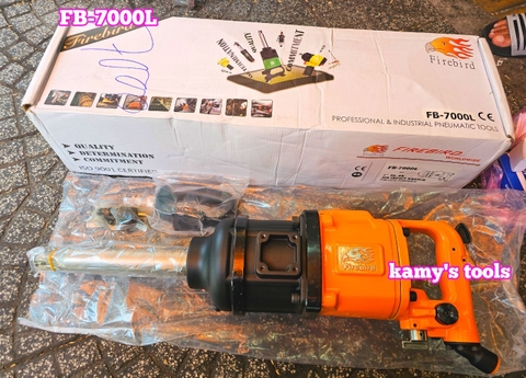 FB-7000L Máy vặn xiết bulong bắn siết tháo mở ốc  Firebird 1 inch mở tối đa 55mm