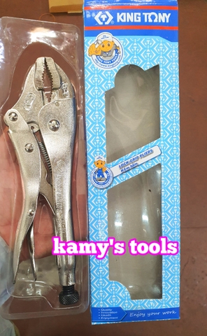 Kìm bấm chết 10 inch dài 250mm mỏ cong hộp màu xanh