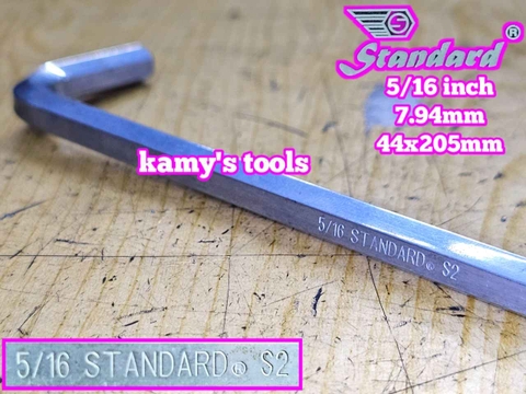 Lục giác hệ inch Standard 5/16 inch 7.94mm dài 44x205mm STD-68108