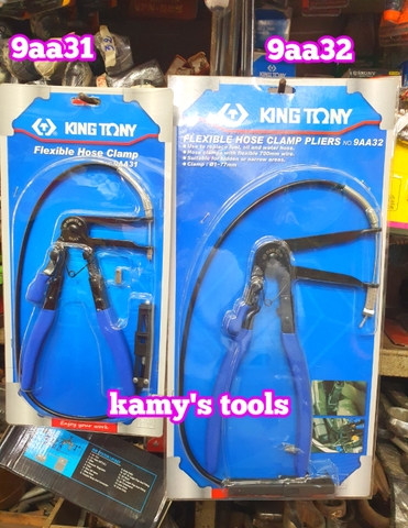 Kìm dây rút tháo cổ dê ống nước xe ô tô cao cấp Kingtony model 9aa31 và 9aa32 (bán lẻ 1 cái)