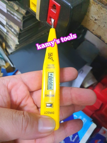 Bút thử điện hiển thị số 12-250V dài 130mm LS+ LS700003 SMS9115