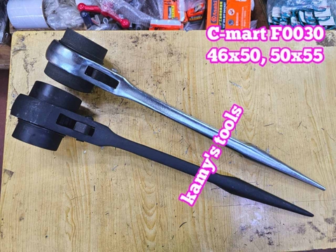 Cờ lê đuôi chuột tự động C-mart 46x50, 50x55 model F0030-4650, F0030-5055