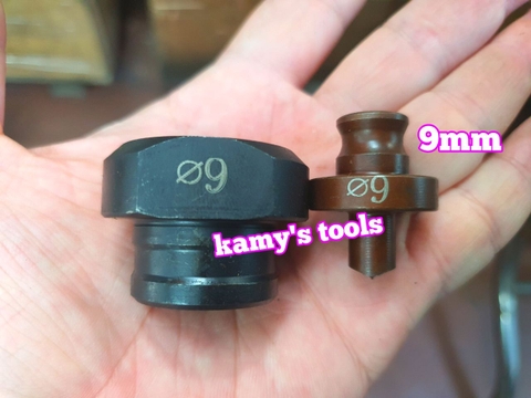 Khuôn đột lỗ thủy lực tròn oval cho máy đột lỗ thủy lực điện mhp-20 kamytools