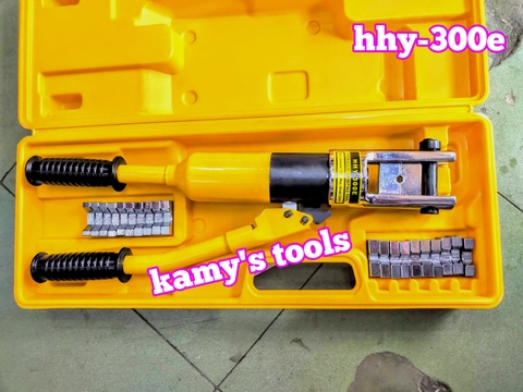 Kìm ép cos thủy lực HHY-300E TLP ép lục giác 11 tấn 16-300mm2