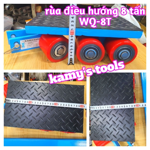 Con rùa chuyển hàng 8 tấn WQ-8T có tay cầm điều hướng 180