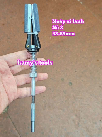 Dụng cụ doa mài xoáy lòng xy lanh động cơ 2 inch 32-89mm dài 230mm L+R+T và Bộ 3 đá mài (bán lẻ từng món)