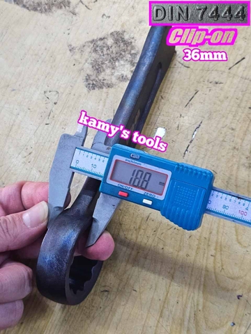 Cờ lê vòng đóng 36mm DIN7444 Clip-On CLO-22036