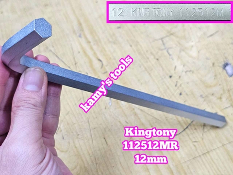 Lục giác đầu bằng 12mm Kingtony 112512MR dài 262mm