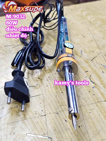 Mỏ hàn chì điều chỉnh nhiệt độ Maxsupe M-9032 80W dài 250mm