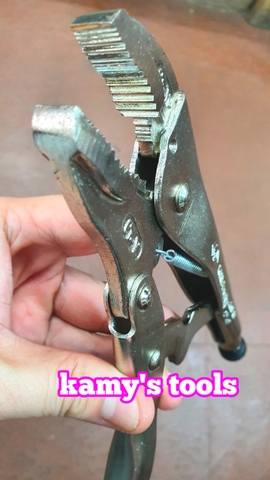 Kìm bấm chết 10 inch dài 250mm mỏ cong hộp màu xanh