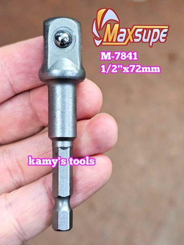 Đầu chuyển tuýp từ bắn vít sang bulong 1/4 inch và 1/2 inch Maxsupe M-7840 M-7841