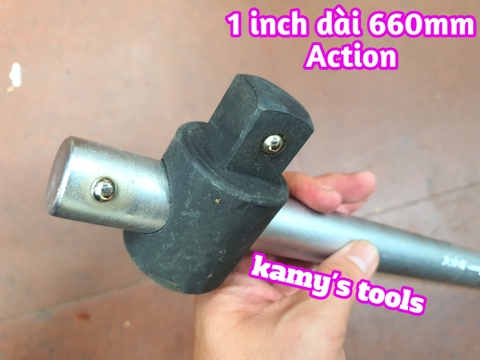 Cần trượt 1 inch Action dài 660mm