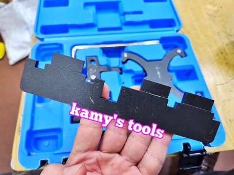 Bộ dụng cụ cân cam, dưỡng đặt cam xe Ford Ecosport Focus Fiesta Modeo Ecoboost 1.5L và 1.6L Kamytools 7 chi tiết