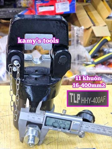 Đầu ép cos thủy lực TLP HHY-400AF 14 tấn 11 khuôn từ 16-400mm2 CHƯA BAO GỒM BƠM