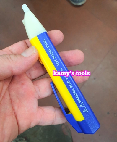 Bút thử điện âm tường cảm ứng thông minh không chạm tiếp xúc IAC-D dùng pin LS+ model LS700001 dòng điện 90V-1000V AC