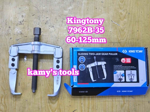 Cảo 2 chấu chữ H trượt Kingtony 7962B-35 mở trong 60-125mm