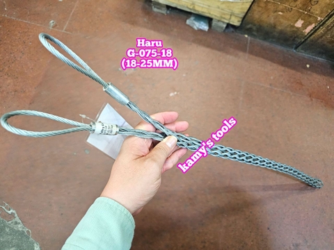 G-075-18 (18-25MM) Rọ kéo cáp 2 tai Haru Pat Ngk Awesome