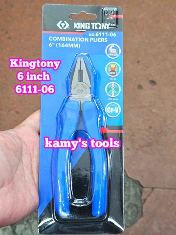 Kìm điện 6.5 inch Kingtony 6111-06 dài 164mm