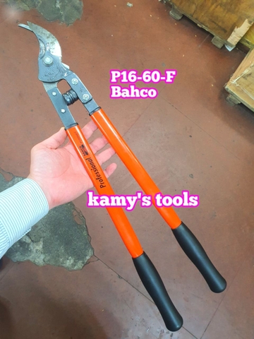 Kéo cắt tỉa cành cây đầu cong Bahco P16-60-F cắt cành 30mm dài 600mm