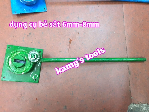 Cây vam bẻ uốn cong sắt xây dựng thay càng cua 6-8mm, 8-10mm, 10-12mm