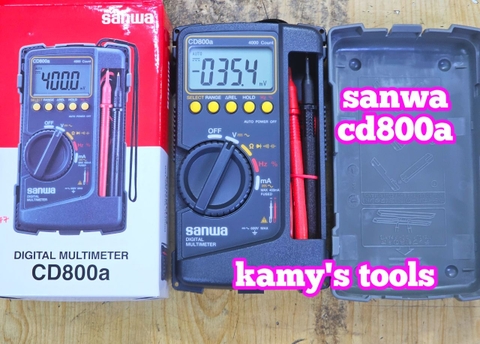 Đồng hồ đo điện vạn năng Sanwa CD800A