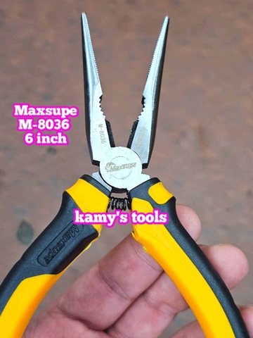 Kìm nhọn Maxsupe 6 inch 8 inch M-8036 M-8038