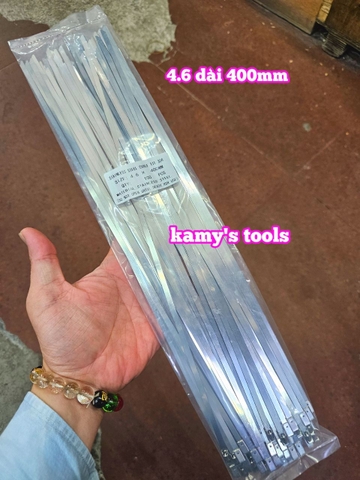 Dây thít dây rút inox 4.6mm 7.9mm inox 304 dài 100mm 150mm 200mm 250mm 300mm 350mm 400mm 500mm 600mm 800mm 1000mm 1200mm