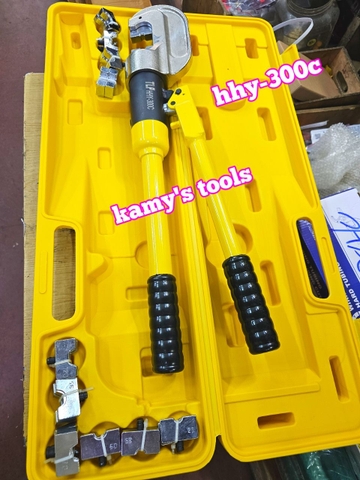 HHY-300C Kìm ép cos thủy lực TLP đầu chữ C 11 tấn 16-300mm2 khuôn dày 14mm