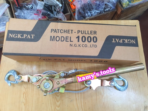 Kích căng cáp 1 tấn cáp dài 1.2m Pat Ngk