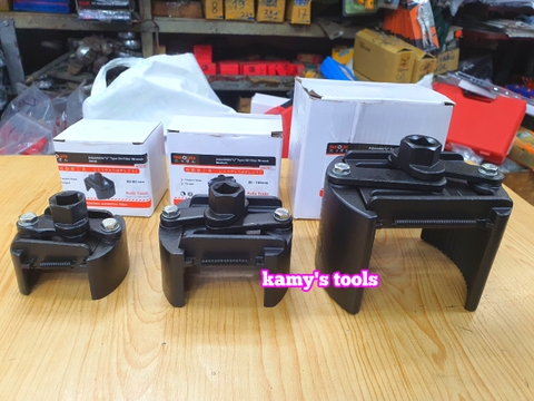 Vam cảo tháo mở cốc lọc dầu lọc nhớt ô tô 60-80mm, 80-105mm, 105-145mm Trigoldte