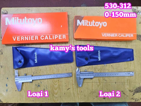 Thước kẹp cơ khí 0-150mm x0.02mm Mitutoyo 530-312