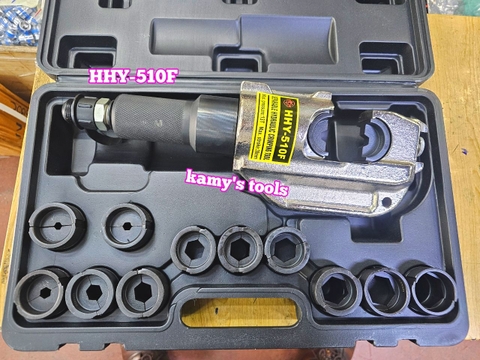 HHY-510F Đầu ép cos thủy lực TLP 16 tấn hành trình 38mm ép lục giác khuôn 16-400mm2