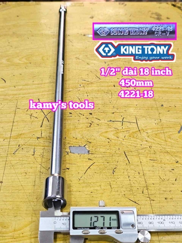 Cần tuýp nối 1/2 inch Kingtony dài 18 inch 450mm 4221-18