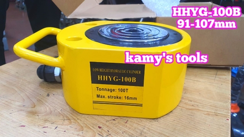 HHYG-100B Kích thủy lực lùn 100 tấn TLP hành trình 16mm 91-107mm