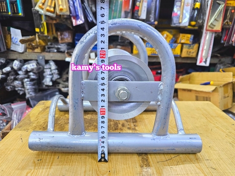 Con lăn kéo cáp điện loại đơn có quai hàng nhập khẩu loại dày cao cấp con lăn nhôm kamytools