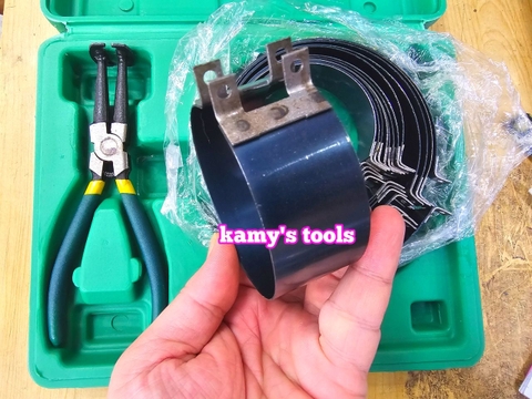 Bộ vam kìm ép xéc măng piston ô tô 14 chi tiết 62mm-145mm kamytools