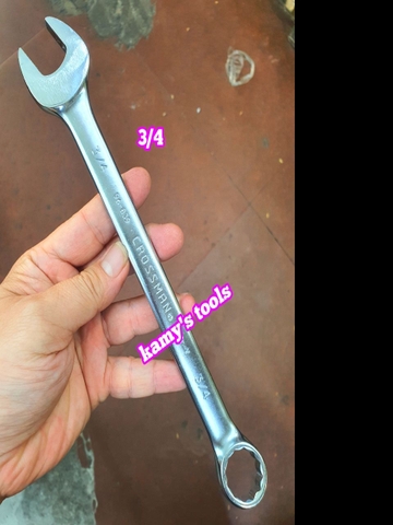 Bộ cờ lê vòng miệng hệ Inch Crossman 96-084 11 chi tiết 3/8 inch - 1 inch (3/8-1)