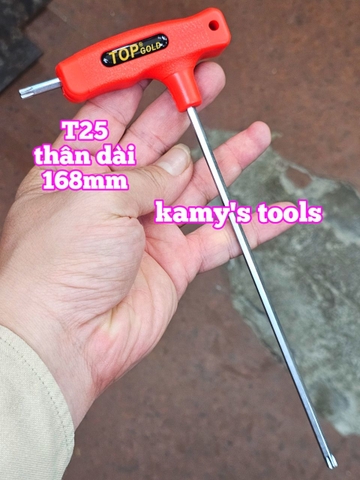 Lục giác bông sao hoa thị cán chữ T TOP GOLD T10 T15 T20 T25 T27 T30 T40