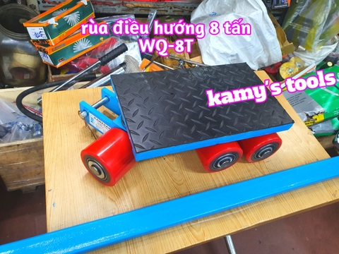 Con rùa chuyển hàng 8 tấn WQ-8T có tay cầm điều hướng 180